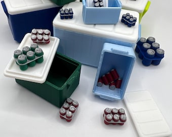 Cooler with Opening Lid for RC Rock Crawlers
