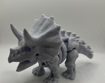 Dinosaur Skeleton Model Toy - Triceratops