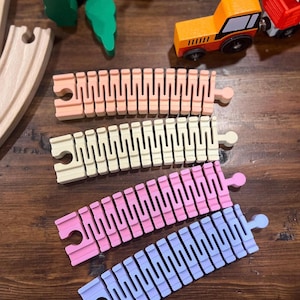 Flexible Train Track Brio/Plative/IKEA Compatible
