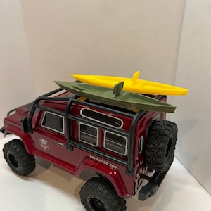 Kayak de pêche à l'échelle 1/24 pour chenilles télécommandées