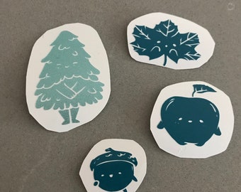Cute Nature Sticker Pack