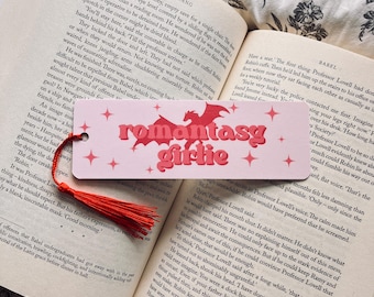 Romantasy Bookmark: Cute and Durable Book Lover Gift