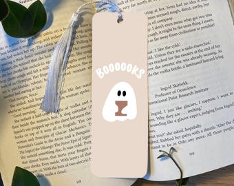 Cute Ghost Halloween Bookmark | Book Lover Gift