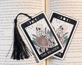 Tarot Card Bookmark: Gothic Style - Book Lover Gift Idea