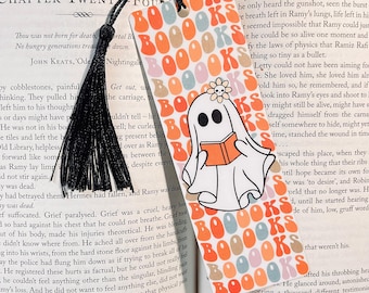 Geist Lesezeichen - Halloween Stil Buch Liebhaber Geschenk