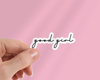 Good Girl Smut Kindle Sticker: Book Lover Laptop Decal - Stocking Stuffer For Reader