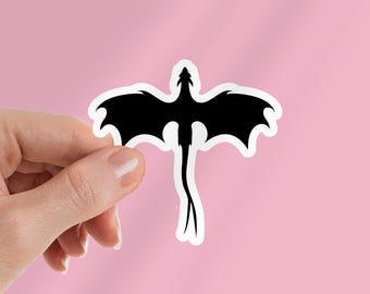 Dragon Kindle Sticker: Fantasy E-Reader Vinyl Decal - Stocking Stuffer For Reader