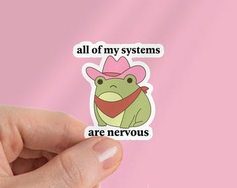 Funny Anti-Social Meme Sticker: Book Lover Gift - Stocking Stuffer For Reader
