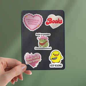 Funny Overstimulated Meme Sticker: Anti-Social Reader Gift - Stocking Stuffer For Reader image 6