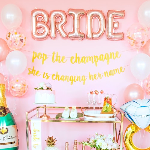 Bachelorette Party Decorations Kit Bridal Shower Decorations Etsy