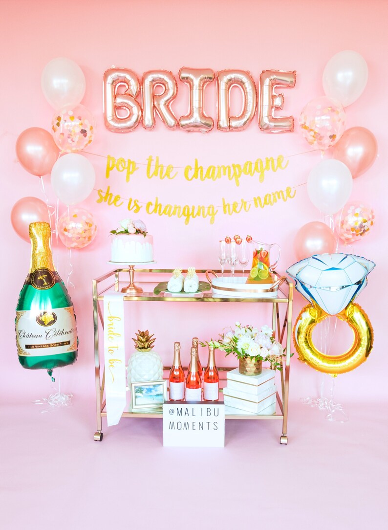 Bachelorette Party Decorations Kit Bridal Shower Decorations Etsy