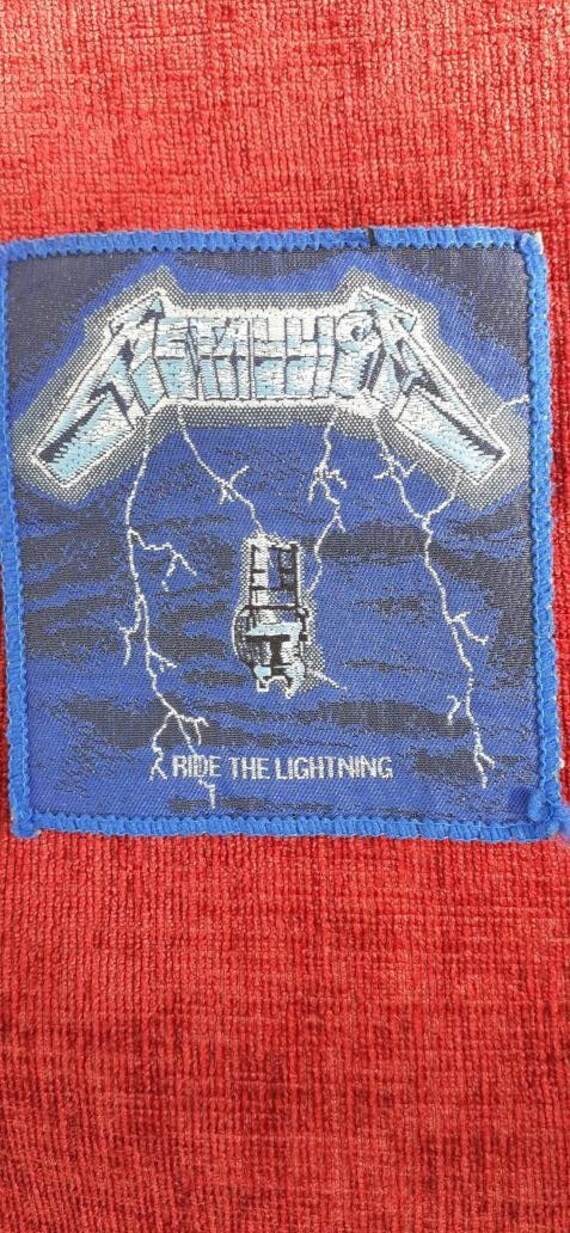 Ride the lightning - backpatch by Metallica, Patch with ledotakas