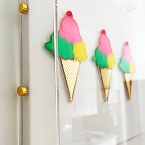 Ice Cream Dream | Ice Cream Art | Modern Art | 3D Art | Pop Art | Framed Art