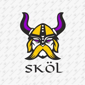 Skol Viking Skandynawski Nordic Cheer, plik do cięcia SVG, projekt sublimacji