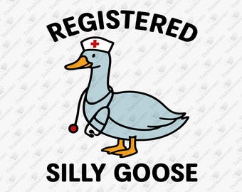 Enfermera divertida con humor médico, archivo SVG, diseño de sublimación