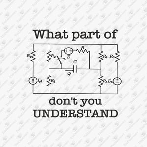 Ingeniero eléctrico divertido SVG PNG: Diseño de camiseta nerd humorístico