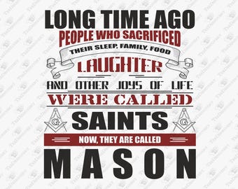 They Are Called Mason Pride Tradition Resilience, SVG Cut File, Sublimation Design