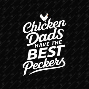 Chicken Dad SVG: Zabawny projekt Farm Life (Cricut, sublimacja)