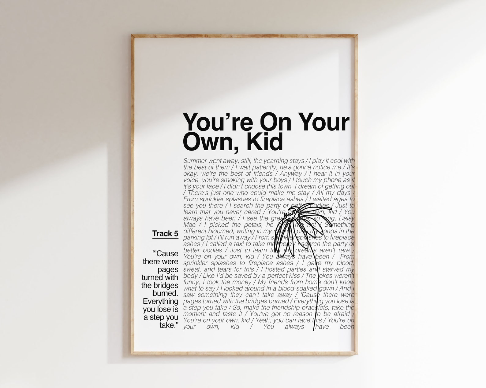 On Your Own
