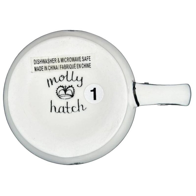 Taza con monograma "T" de Molly Hatch, Anthropologie imagen 6