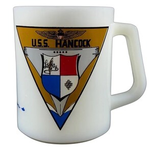 USS Hancock CV-19 Mug Fire King