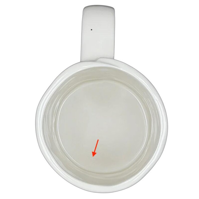 Inside view of Dagny Letter 'N' Monogram Mug Anthropologie featuring a sleek, minimalist design