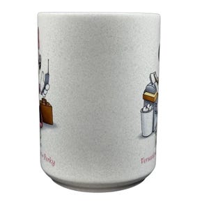 Disneyland Minnie Mouse VIP vintage mug featuring colorful character art and a playful design