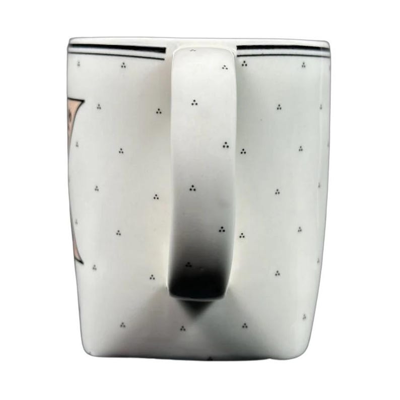 Taza con monograma inicial "X" en letra capital, excepcional en todos los sentidos, de Anthropologie. imagen 2