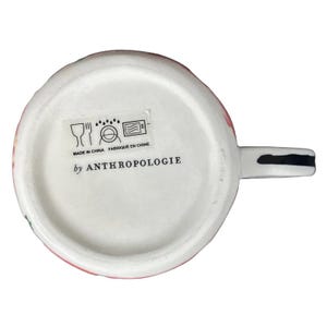 Dawn Letter "B" Monogram Initial Floral Mug Anthropologie image 6