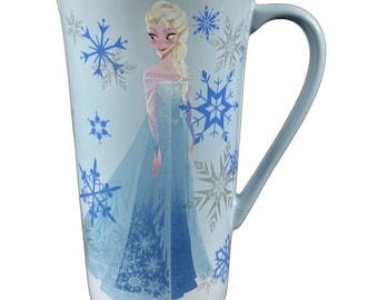 Wysoki kubek „Kraina Lodu” Elsa i Płatki Śniegu Disney Store