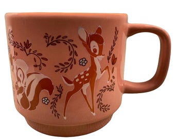 Caneca Bambi Flor Edição Limitada Disney Wisdom