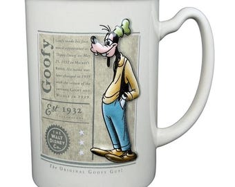 Biografía de Goofy "¡El Goofy original!" Taza con relieve de Disney