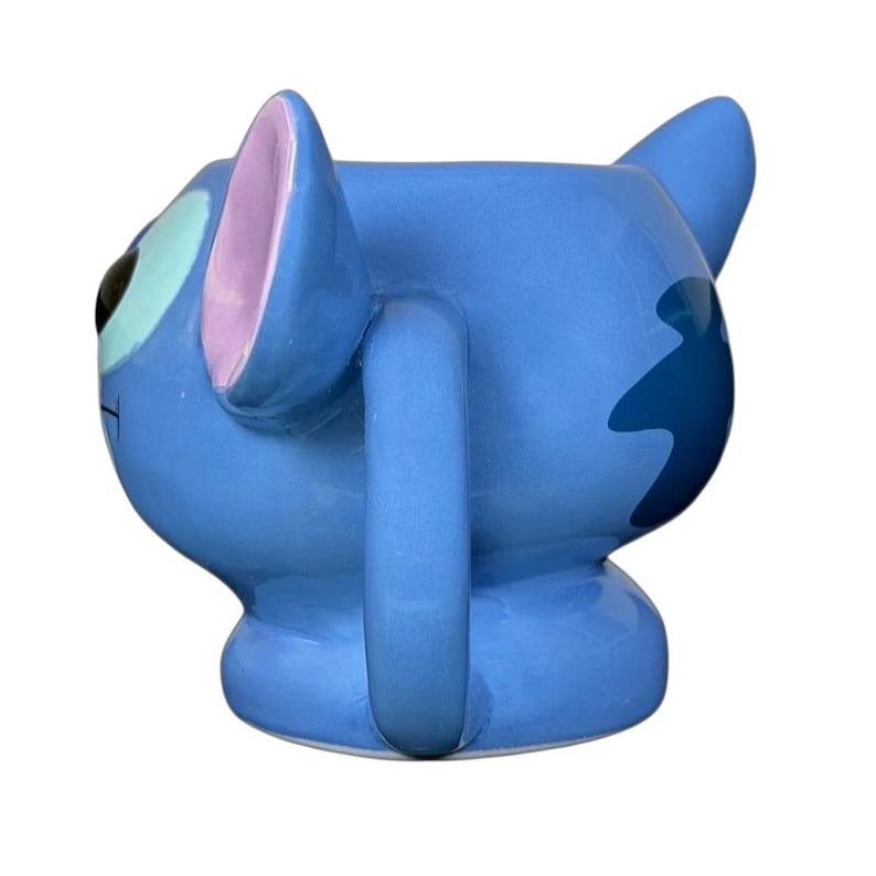 Stitch 3D Collectible Shaped Mug Disney in blue with detailed design and adorable features