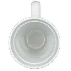 Mickey Mouse Swimming Mug Disney with a classic round shape and a smooth white finish