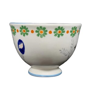 Biscuit Birds And Flowers Pedestal Mug Anthropologie image 4