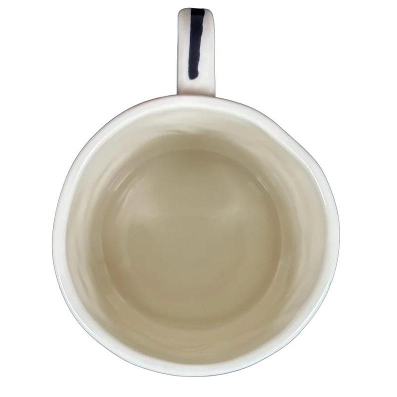 Dawn Letter "S" Monogram Initial Floral Mug Anthropologie image 5