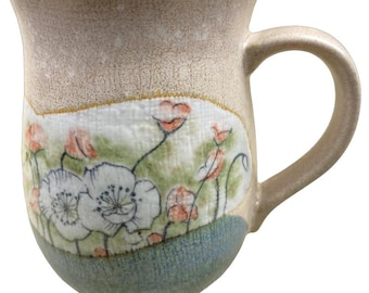 Floral Tankard Mug Otagiri