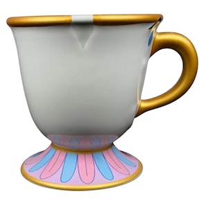 Tazza con piedistallo di Chip Potts de La Bella e la Bestia, Parchi Disney