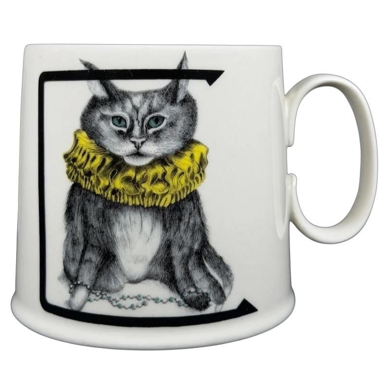 Anthropologie cat mug - Etsy 日本