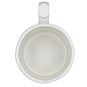 Taza con monograma floral inicial de la letra "R" impresa en bloque, Anthropologie imagen 5