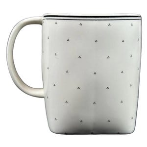 Taza con monograma inicial "X" en letra capital, excepcional en todos los sentidos, de Anthropologie. imagen 3