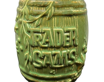 Bar Tiki Encantado de Trader Sam, 1.ª edición, Taza Tiki de Barril de Ron de Naufragio, Disney