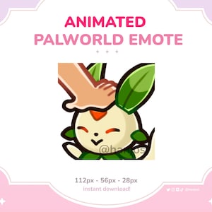 PALWORLD ANIMATED LIFMUNK emote - cute animated emotes, discord emotes, streaming emote, animated emote, twitch emote, animate emote