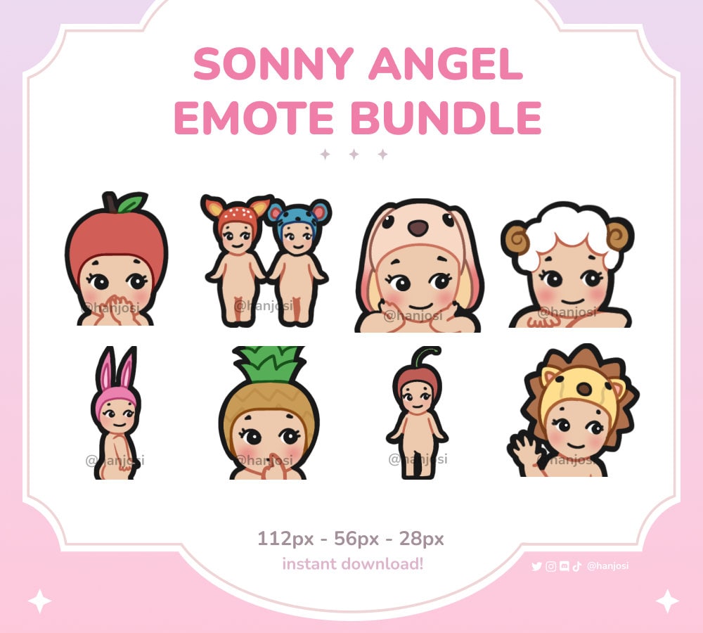 SONNY ANGEL EMOTES - Sonnys Angels Emotes, Cute, Baby Emotes, Emote ...