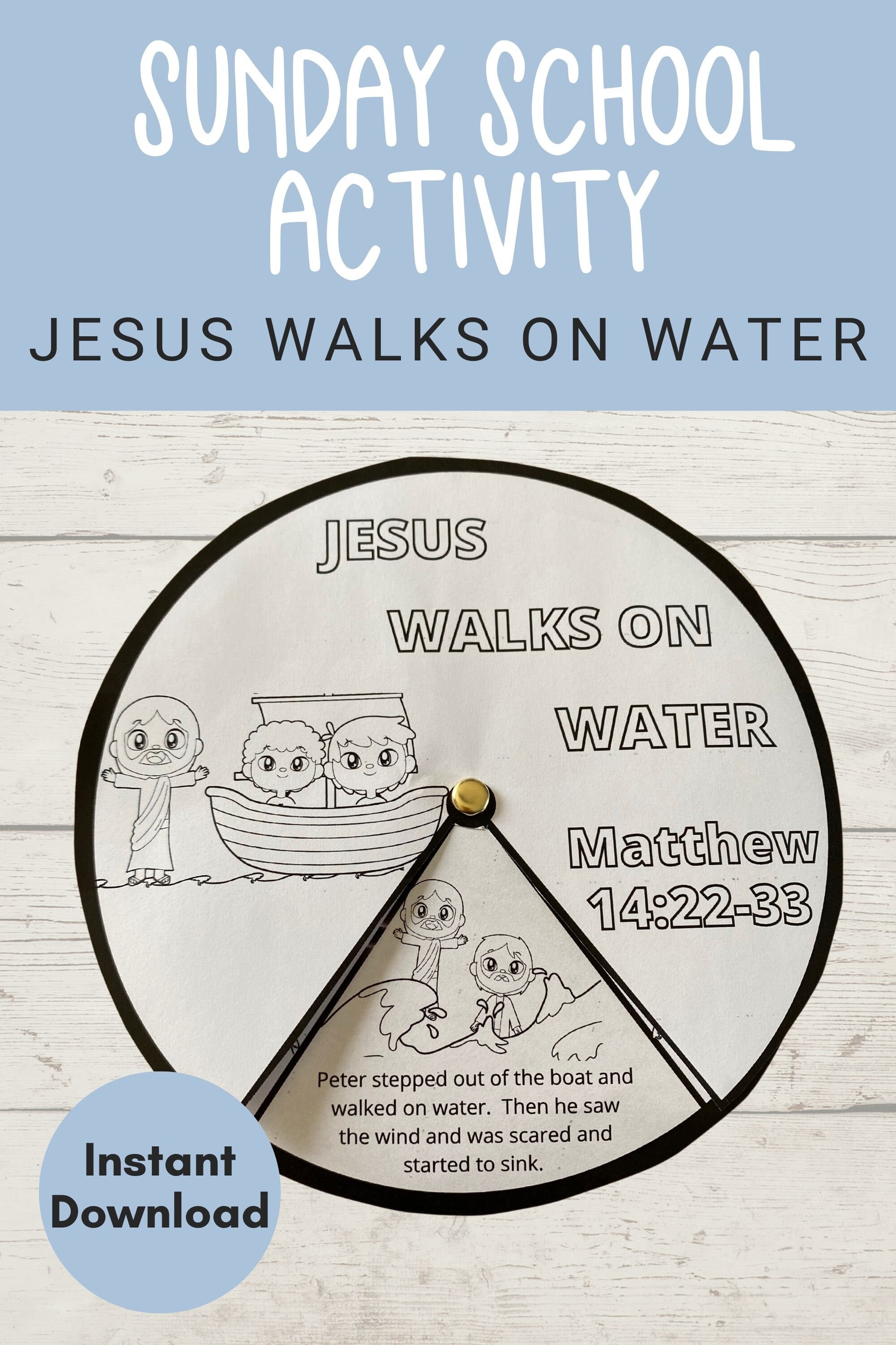 jesus-walks-on-water-sunday-school-craft-bible-story-activities-miracles-of-jesus-peter-s-faith-printable-bible-craft-kids-spinner-etsy for Jesus Walks On Water Craft Printable Pdf Free Jesus Walks on Water Sunday School Craft, Bible Story Activities, Miracles of Jesus, Peter's Faith, Printable Bible Craft, Kids Spinner - Etsy for Jesus Walks On Water Craft Printable Pdf Free