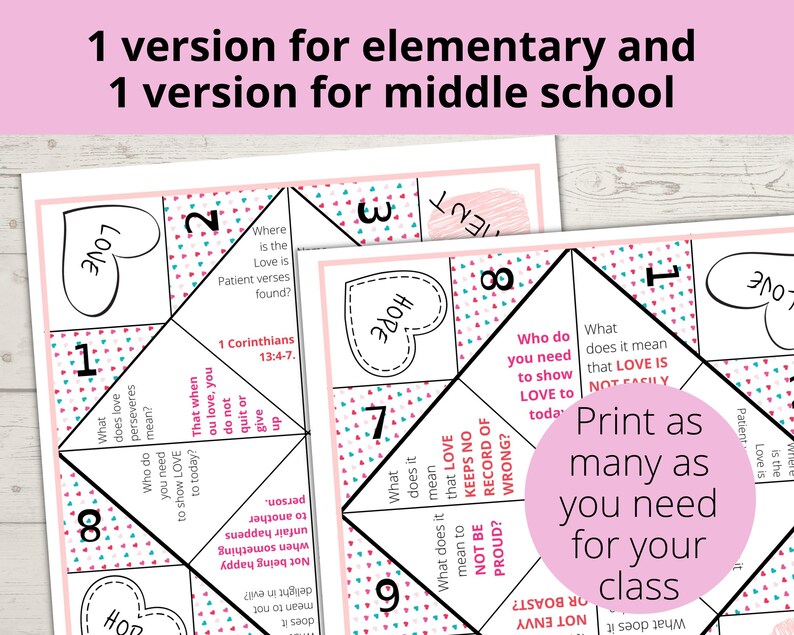 Love is Patient Bible Story Activity, 1 Corinthians 13, Love is Kind, Sunday School Craft