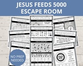 Bible Escape Room, Escape Room Kids, Jesus Feeds 5000, Sunday School Activity, Family Game Night, Bible Activities, Birthday Party Game