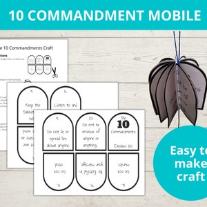 10 Commandments Bible, Story Activities, Sunday School Crafts, Activity ...