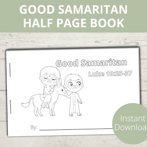 Good Samaritan Craft, Parables of the Good Samaritan, Parables of Jesus Printable, Sunday School Crafts, Preschool Bible Lesson