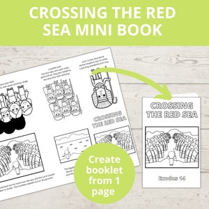 Moses and the Red Sea Craft for Kids, Parting the Red Sea, Bible Story for Kids, Sunday School Crafts, Preschool Bible, Homeschool Bible